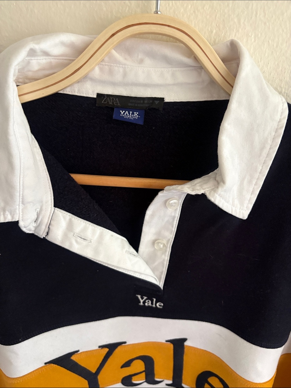 Zara Yale Rugby Sweater - Picture 3 of 5